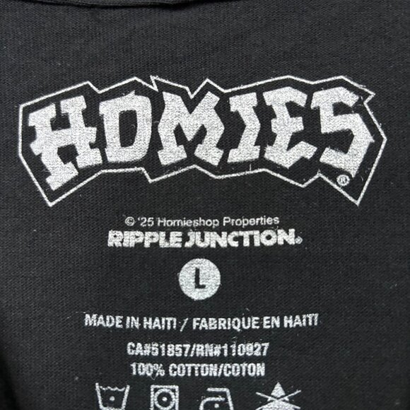 Homies “Let’s Roll” Graphic T-Shirt Size Large - Picture 4 of 4